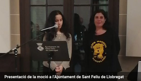 Moció pel dret de vot a l'Ajuntament de Sant Feliu de Llobregat